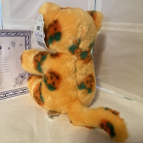 NWT RARE LIMITED EDITION Build A Bear PUMPKIN KITTY BAB Vault Orange Halloween