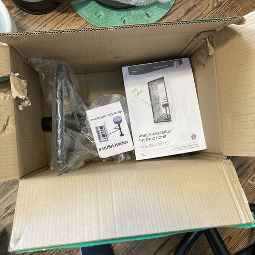 HushPhone REPLACEMENT SEAT Office Phone Booth HUS-BX-018/118 Stool Grey Chair