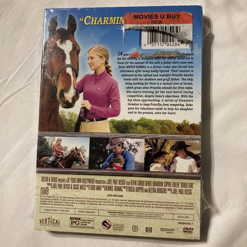 BRAND NEW Rodeo Girl (DVD, 2016) Horses Kevin Sorbo Sophie Bolen