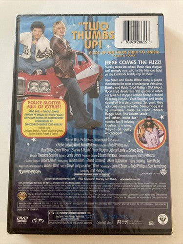 BRAND NEW STARSKY & HUTCH DVD WS EDITION 2004 Movie Ben Stiller Owen Wilson
