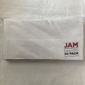 JAM PAPER #16 Commercial Envelopes with Wallet Flap - 6 x 12 - White - 50/Pack