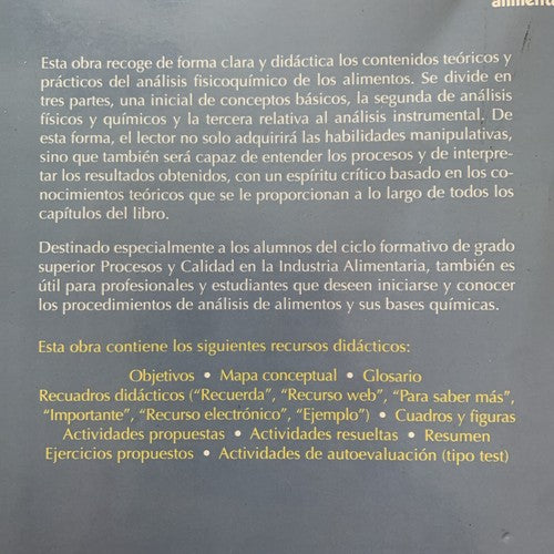 BOOK: Analisis De Alimentos Cristina Alvarez Oquina Editorial Sintesis Spanish
