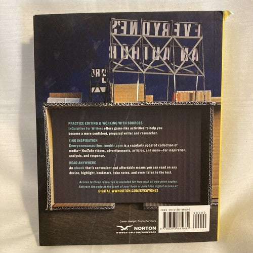 BOOK Everyone's an Author 2021 MLA Update by Michal Brody Keith Walters Andrea