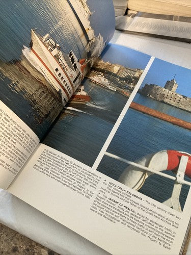BOOK: SICILY THE ISLAND IN THE SUN Lanfranco Angeli Softcover 1984 Vintage Vtg