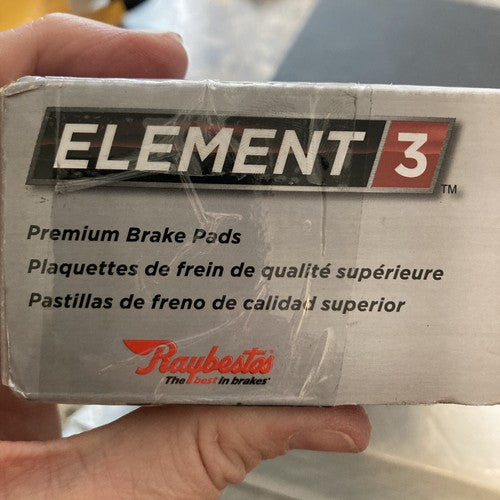 Disc Brake Pad Set-Element3 Hybrid Technology Front Raybestos EHT923H