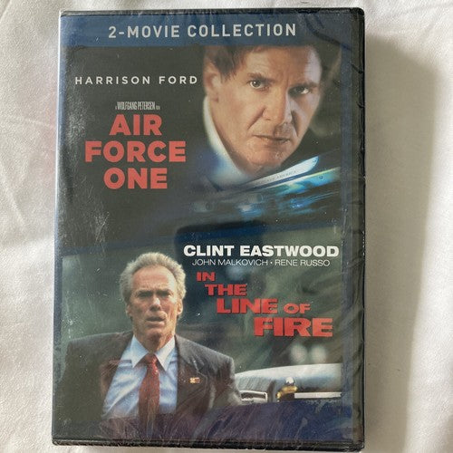 BRAND NEW Air Force One / In the Line of Fire (DVD) 2 Movies Ford Eastwood