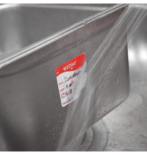 NEW DayMark Day of The Week 1" x 1" Dissolvable Label SUNDAY Roll of 500 Sticker