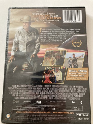 BRAND NEW A Night in Old Mexico (DVD, 2013) Movie Cowboys Robert Duvall Action