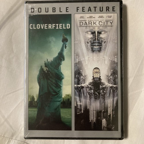 BRAND NEW Cloverfield & Dark City (DVD, 2014, 2-Disc Set, Directors Cut)