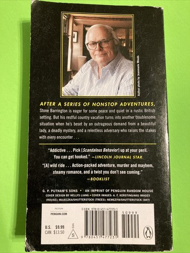Scandalous Behavior BOOK A Stone Barrington Novel Stuart Woods 2016 BEST SELLER