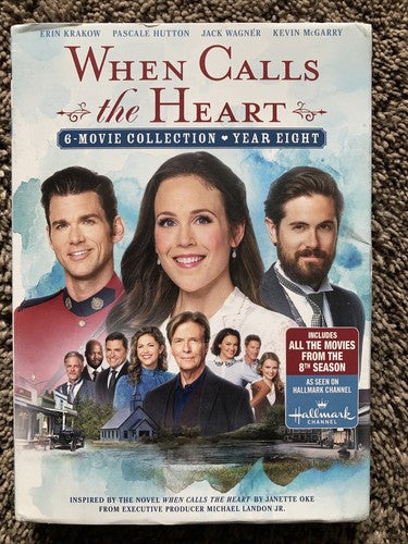 When Calls the Heart: 6-Movie Collection: Year Eight (DVD) NEW SEALED Hallmark