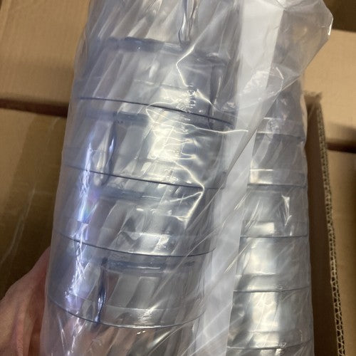 12-Pack Tahiti Clear Heavy Duty Plastic 9 Oz. Tumbler Cups re-useable Party Kids