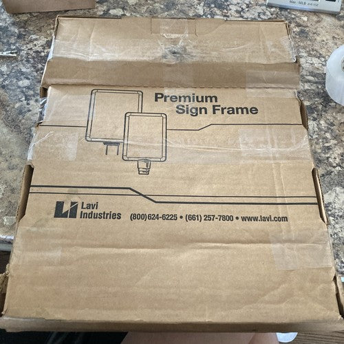 Lavi Industries Premium Sign Frames 15âx12â Frame Professional Signs Stores Etc