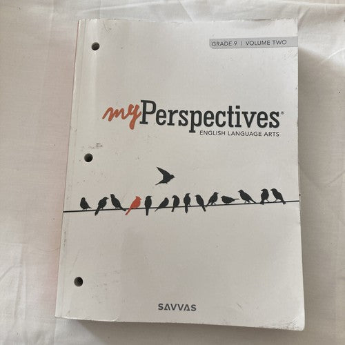 BOOK: My Perspectives 2022 GRADE 9 VOL 2 English Language Arts Savvas Student