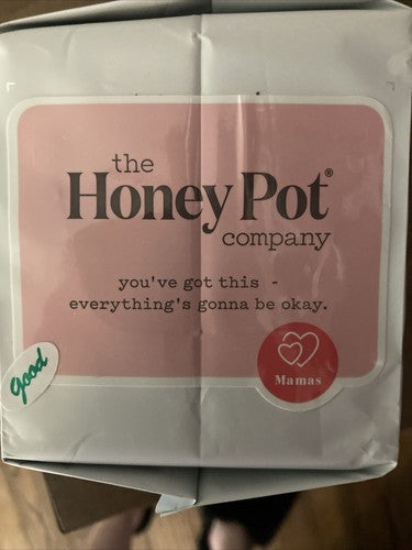 2-Packs Of The Honeypot Company Herbal Infused Pads w/ Wings Postpartum 12 Count