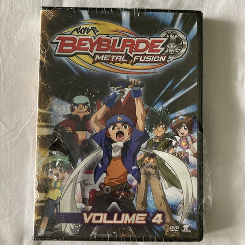 BRAND NEW Beyblade: Metal Fusion, Vol. 4 (DVD, 2011) Kids 7 Episodes Not Rated