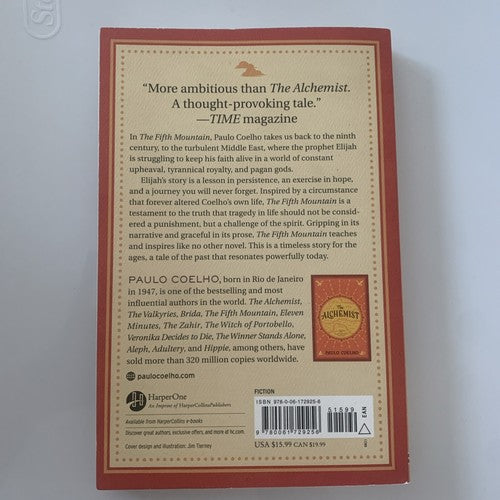 BOOK: The Fifth Mountain By Paulo Coelho NEW Paperback 2020