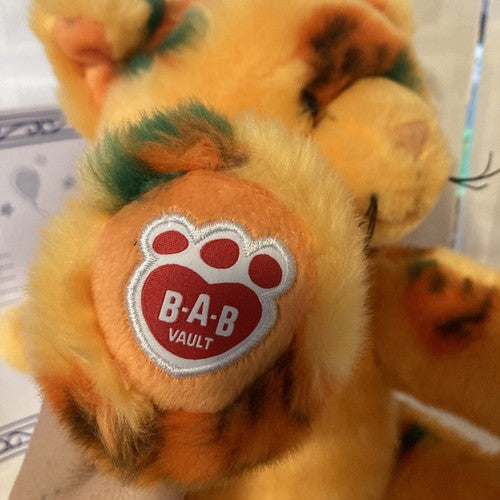 NWT RARE LIMITED EDITION Build A Bear PUMPKIN KITTY BAB Vault Orange Halloween