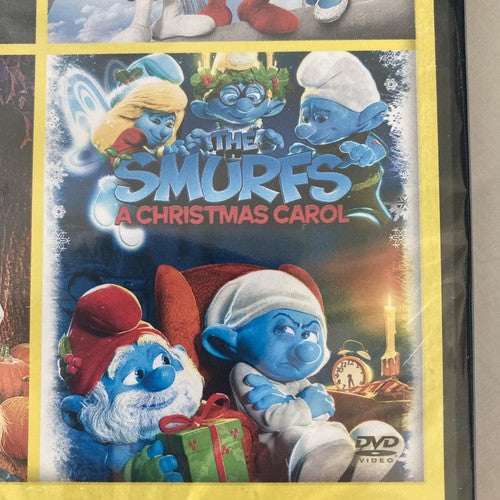 NEW DVD The Smurfs / Smurfs 2 / The Legend of Smurfy Hollow / Christmas Carol
