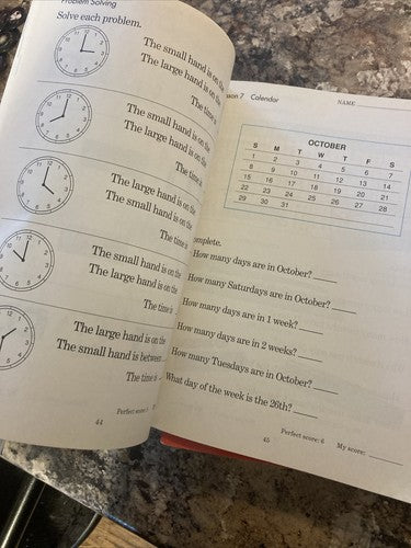 Work Book LOT Grade 2 Daily Phonics Spectrum  Math Reading Homeschool Education
