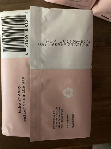 2-Packs Of The Honeypot Company Herbal Infused Pads w/ Wings Postpartum 12 Count