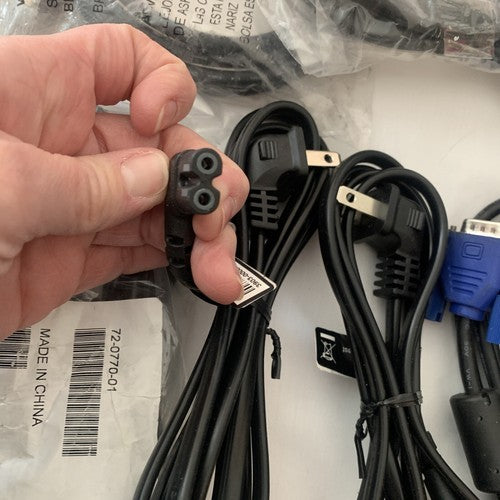 NEW CORDS mixed Computer wire USB extension Power Cable laptop ports AC misc