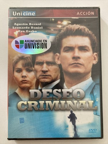 BRAND NEW DVD ð Deseco Criminal (1995) Rare Movie Unicine Univision Spanish