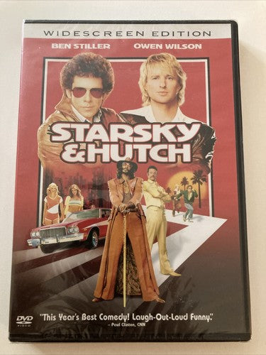 BRAND NEW STARSKY & HUTCH DVD WS EDITION 2004 Movie Ben Stiller Owen Wilson