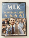 BRAND NEW ~ Milk (DVD, 2008) Sean Penn James Franco Based On A True Story Movie