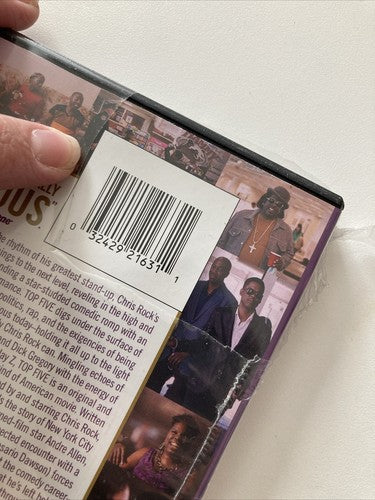BRAND NEW Top Five Chris Rock DVD Rosario Dawson Comedy Movie