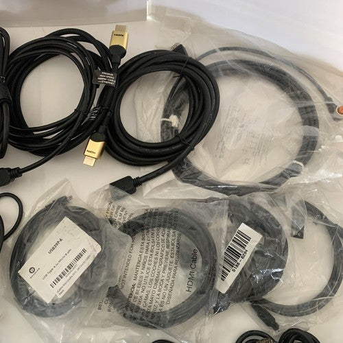 NEW CORDS mixed Computer wire USB extension Power Cable laptop ports AC misc