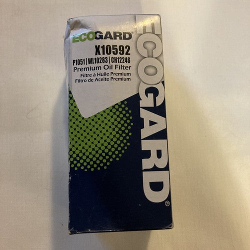 ECOGARD X10592 Premium Cartridge Engine Oil Filter for Conventional Oil Chevy