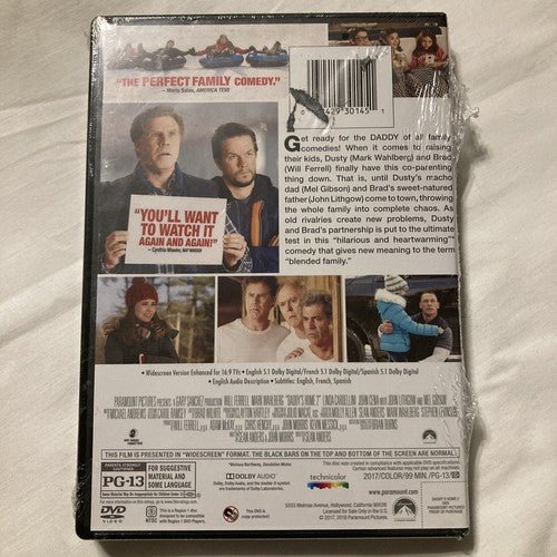 LIKE NEW Movie - Daddys Home 2 (DVD, 2018, Spindle) Ferrell Wahlberg Gibson