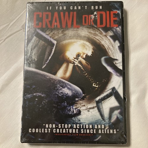 BRAND NEW Movie Crawl or Die (DVD, 2014) If You Canât Run Non Stop Action