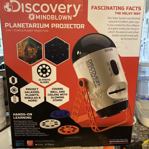NEW - Planetarium Projector, Rotating Stars & Planet ProjectionÂ by Discovery