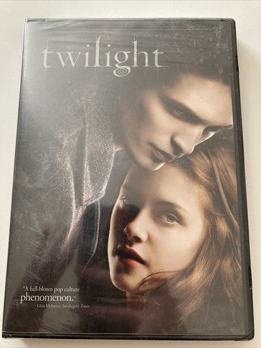BRAND NEW Twilight DVD 2009 Robert Pattinson Kristen Stewart Vampire Love Movie