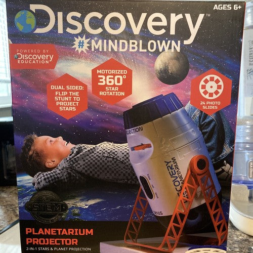 NEW - Planetarium Projector, Rotating Stars & Planet ProjectionÂ by Discovery