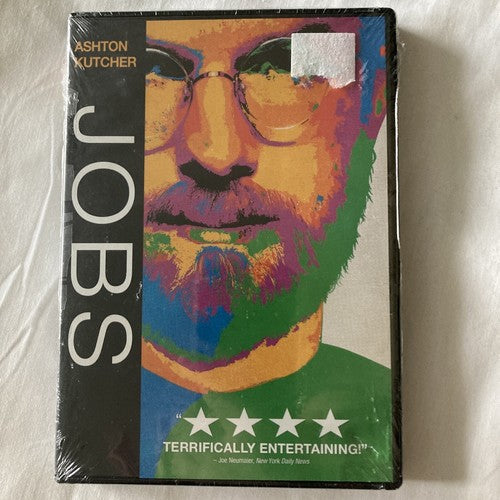 BRAND NEW - Jobs - (DVD, 2013) Ashton Kutcher Terrific Movie