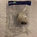 Leviton Snap-In Medium Base Porcelain Incandescent Lamp Holder Light Socket 8875