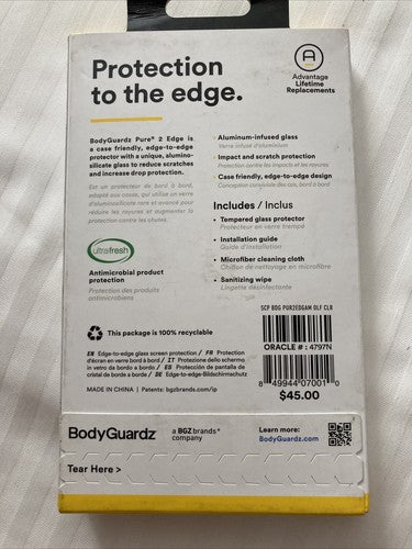 NEW Body Guardz Screen Protector iPhone 12 13 Mini  iPhone 5.4" Screen