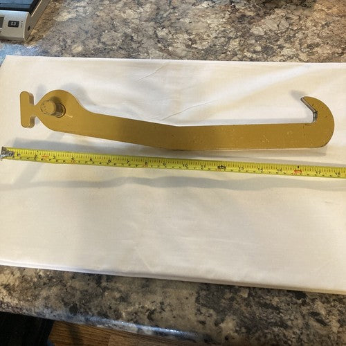 Lifting Beam Standard Hook Replacement Hook for BHS Lifting Beams 17-5/8â Yellow