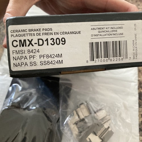 Disc Brake Pad Set-CMX D1309 Ceramic Hardware Transit fits 07-15 Mini Cooper