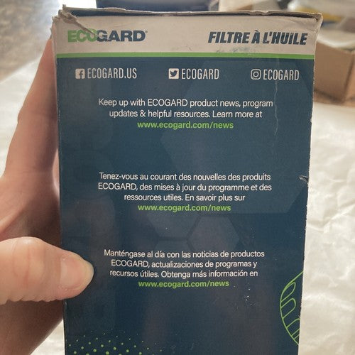 Engine Oil Filter-DIESEL Ecogard X5335 Dodge Ram Spin On Diesel