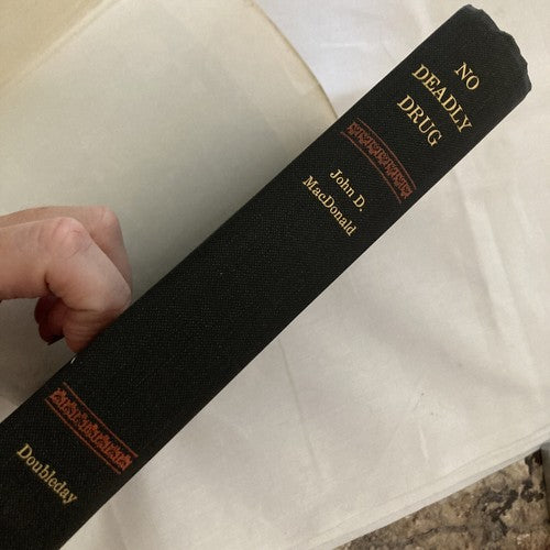 No Deadly Drug, by John D. MacDonald - 1968 - 1st Ed., Vintage Hardcover Book