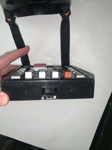 STAR WARS DARTH VADER HALLOWEEN PLASTIC HELMET MASK TALKING CONTROL PANEL 2004