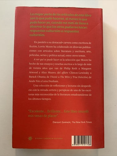 BOOK: A Ver Que Se Puede Hacer. Ensayos, ReseÃ±as Y Cronicas., De
