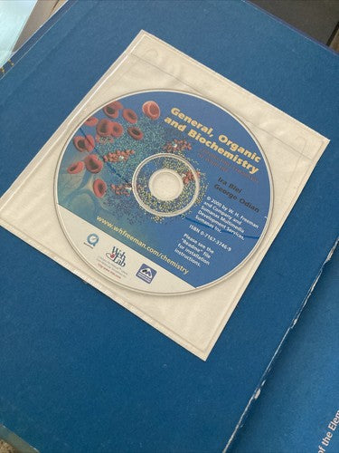 BOOK: General Organic And Biochemistry Ira Blei George Odian CD ROM included Web