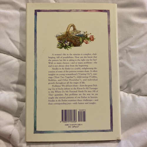 BOOK: Needles in the Basket - Looking At Patterns of a Woman's Life Vintage 1991