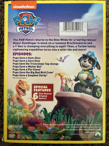 NEW Paw Patrol: Dino Rescue Roar To The Rescue (DVD, 2020)