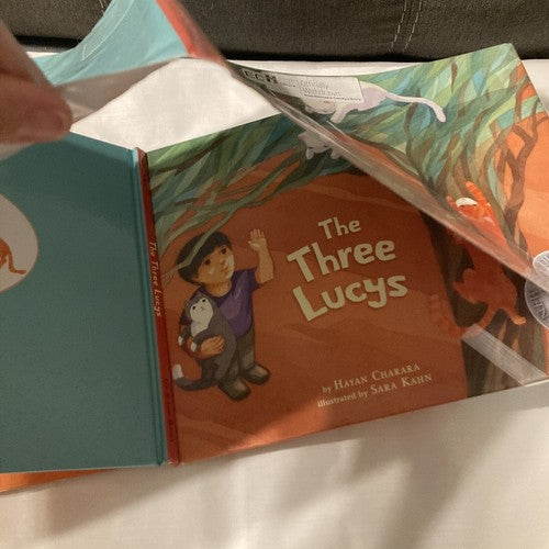 BOOK The Three Lucys by Hayan Charara and Monica Brown (2016, Hardcover)